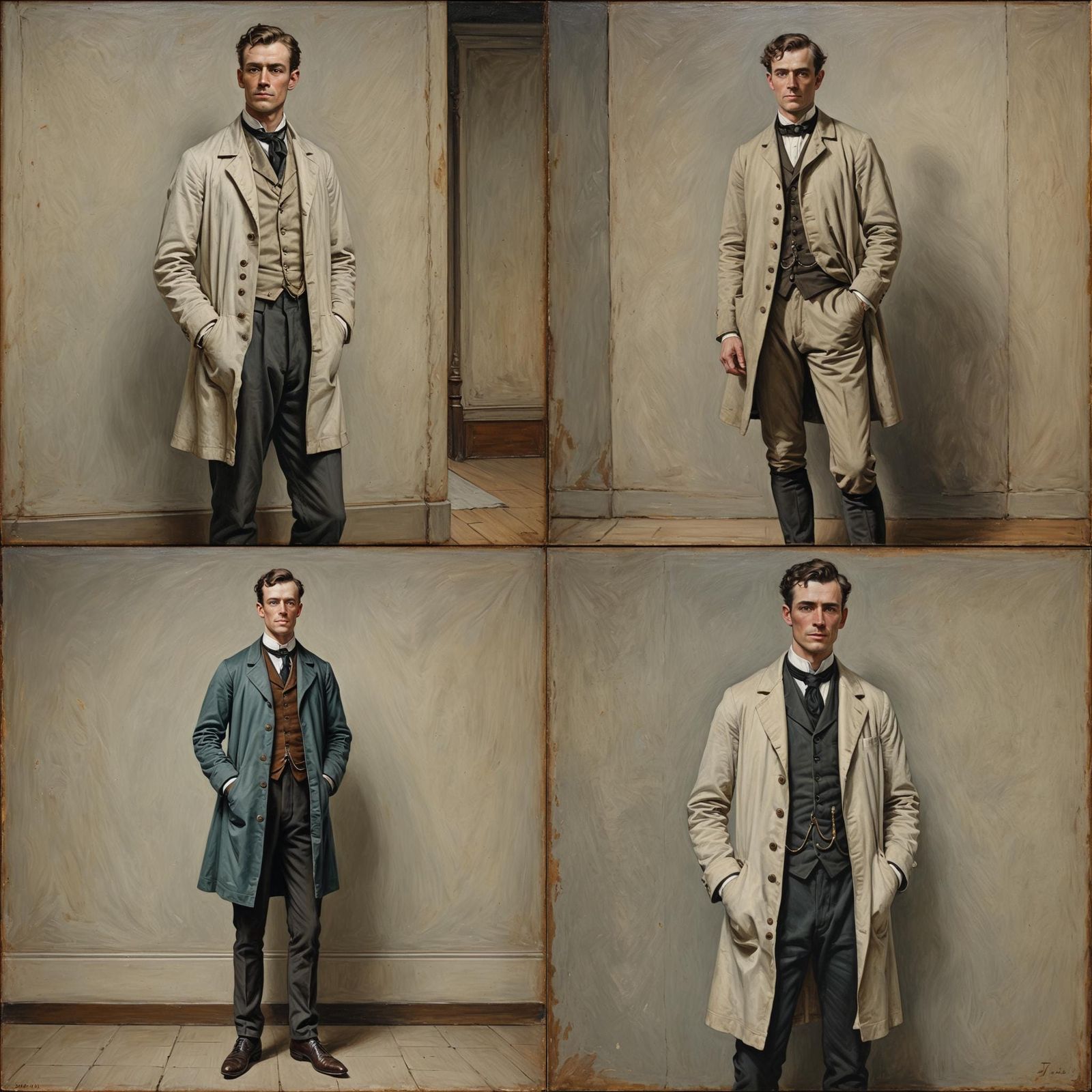 Hyperreal full body of a young , clean shaven, Scandinavian ...