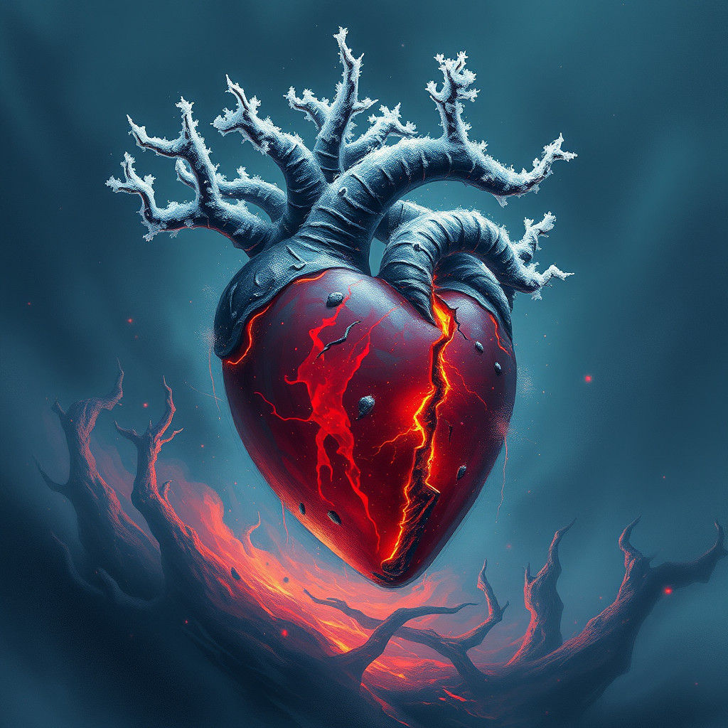 So beware, innocent hearts, oh heed the dread,  
For the fro...