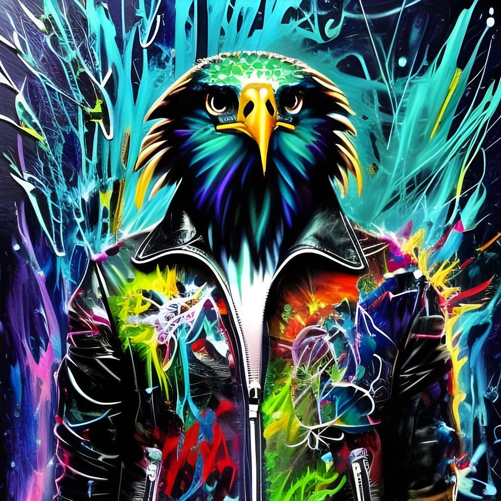 Eagle dude  by @Huthson