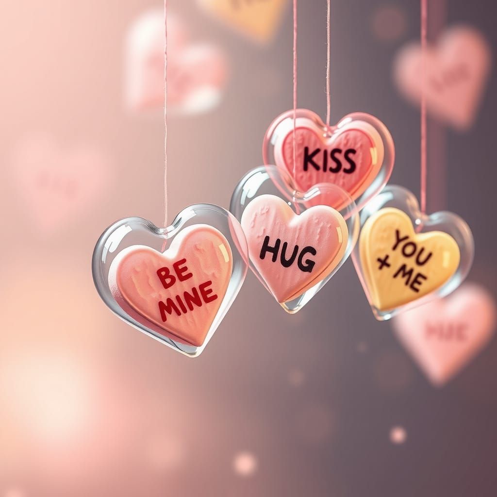 Conversation Hearts  by @Nicky