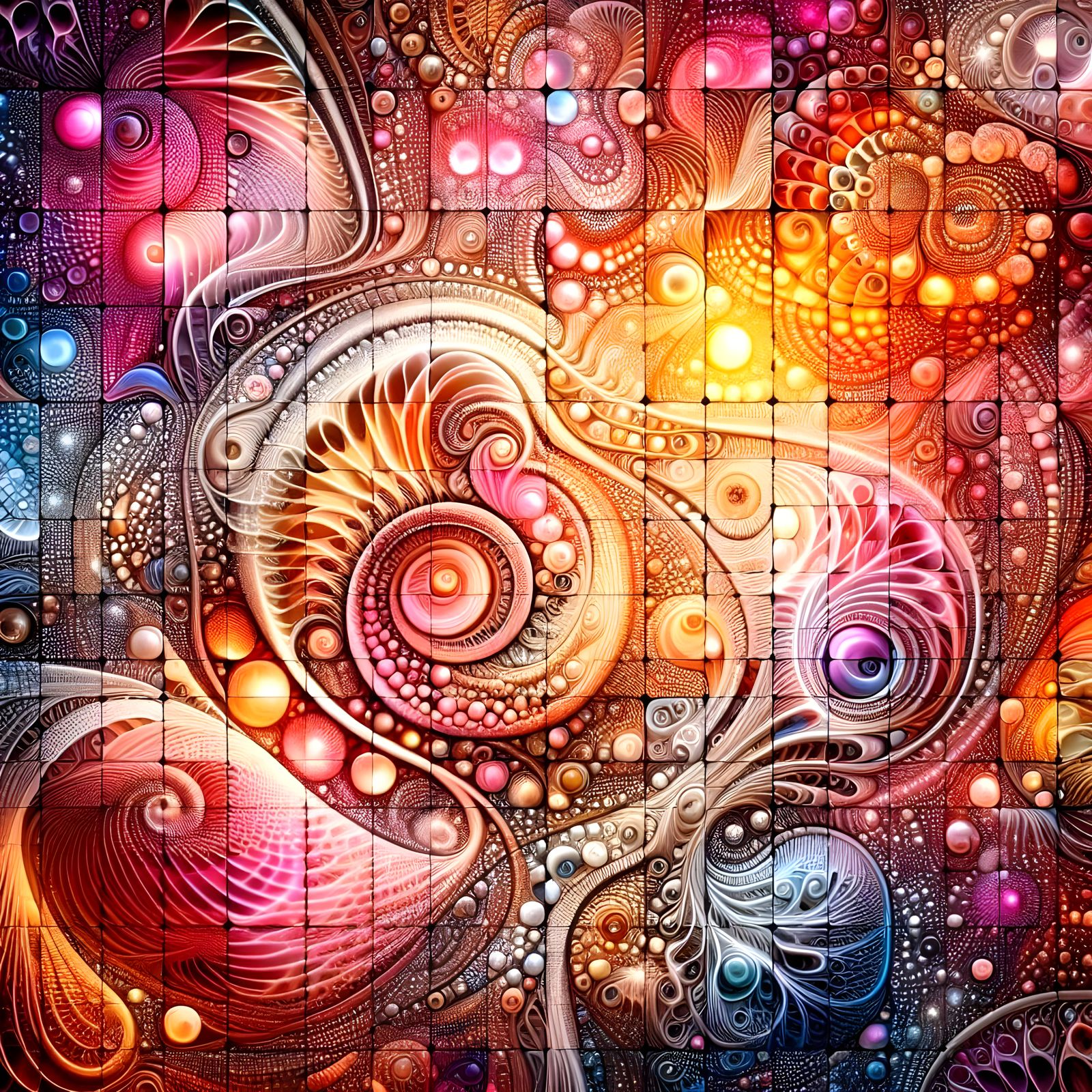 Grid Flowers Flowing!!!!