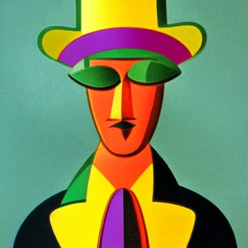 the madhatter, by Alexander Archipenko