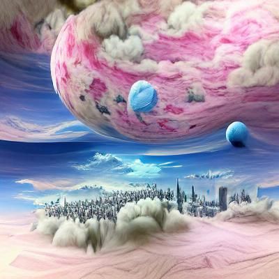 cotton candy planet
