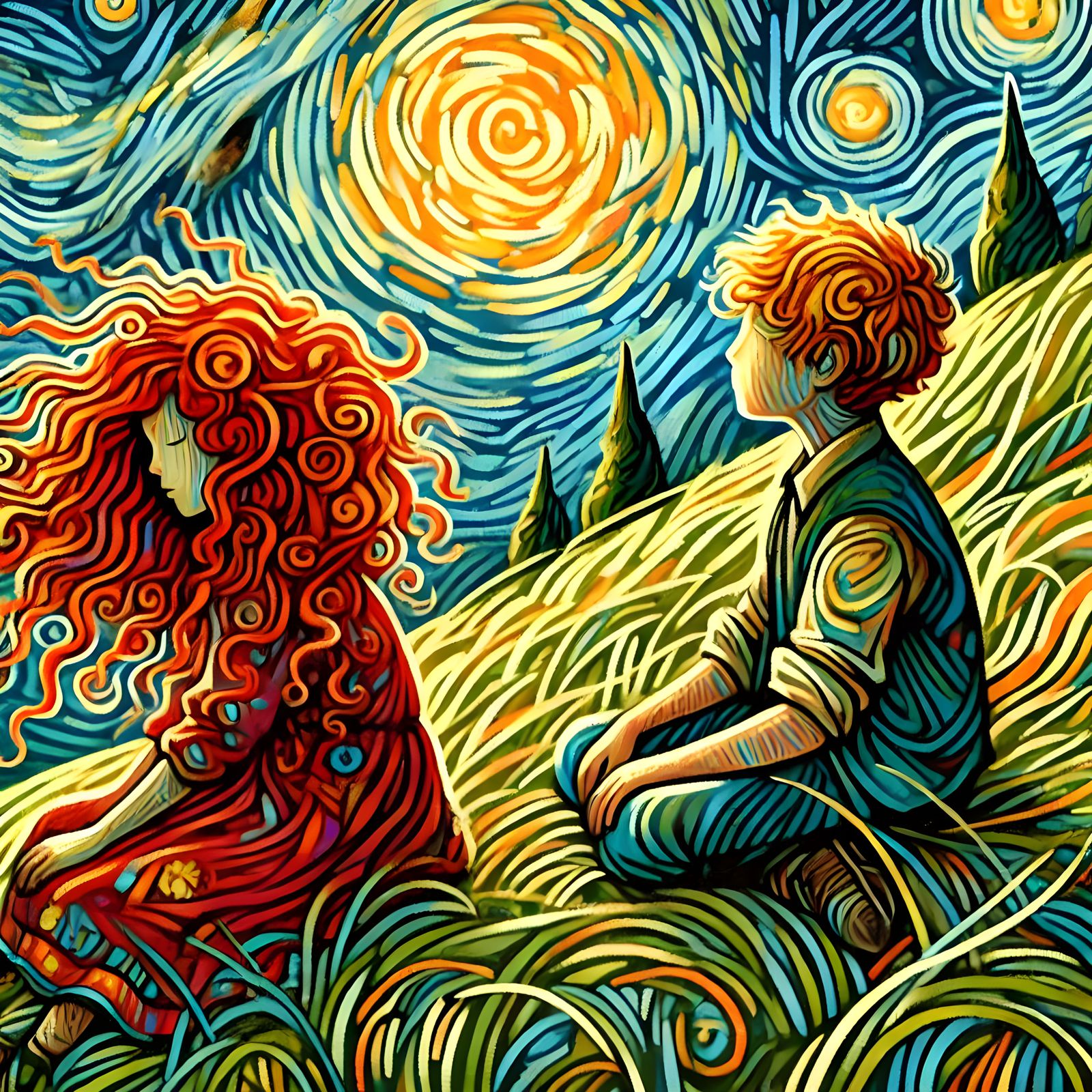 Whispers of a Spiraling Sun