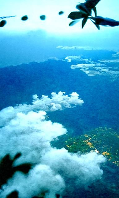 Airplane over Vietnam