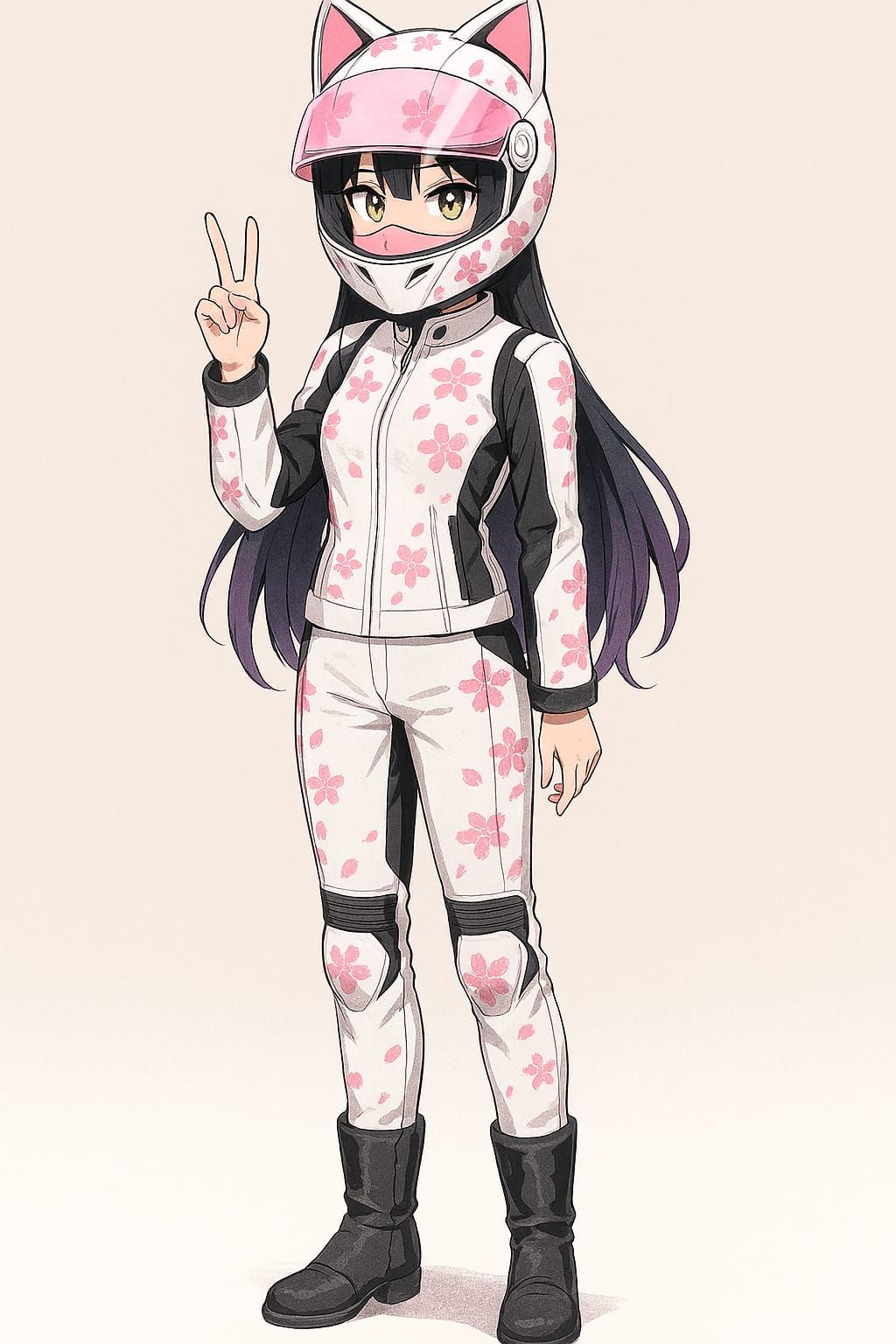 Yuri's motorcycle suit 🥼🌸
