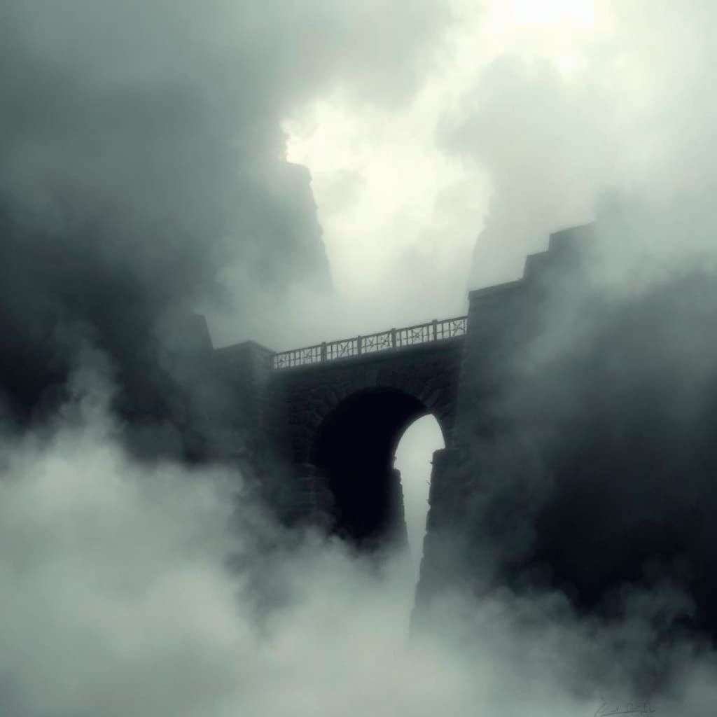 The bridge to the beyond  by @Philter