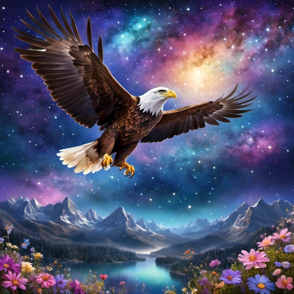 an eagle  by @Marta