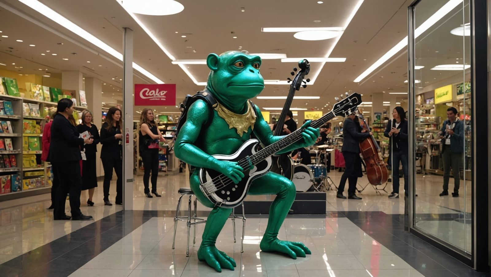 The Green Monkey Ensemble.