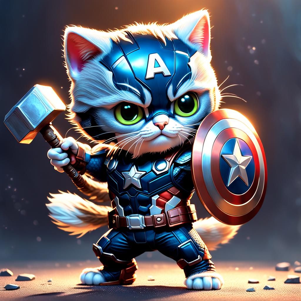 Cat America's Shield 