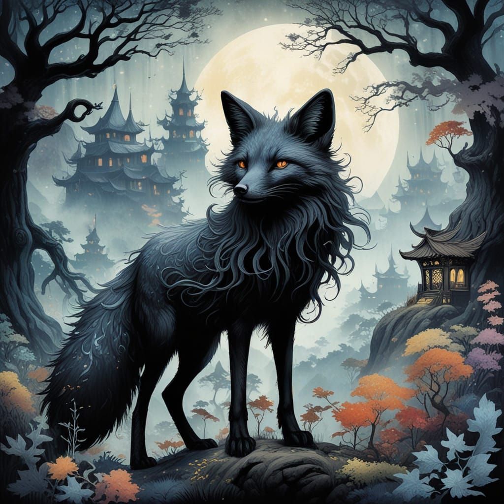 Mysterious Shadow Fox 