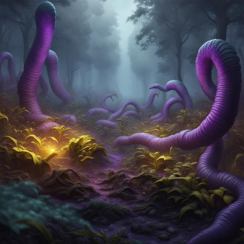 The Purple Intestines of The Forest 