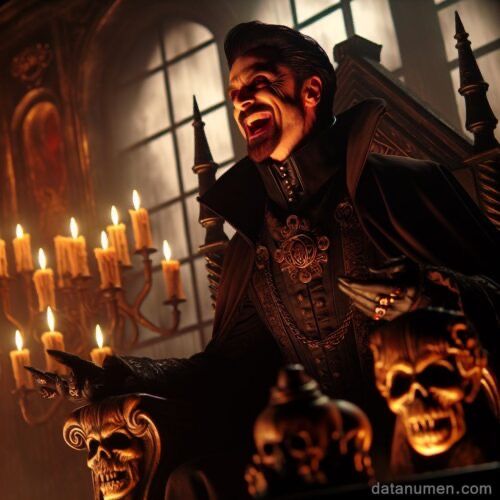 Menacing evil character villain creation I made