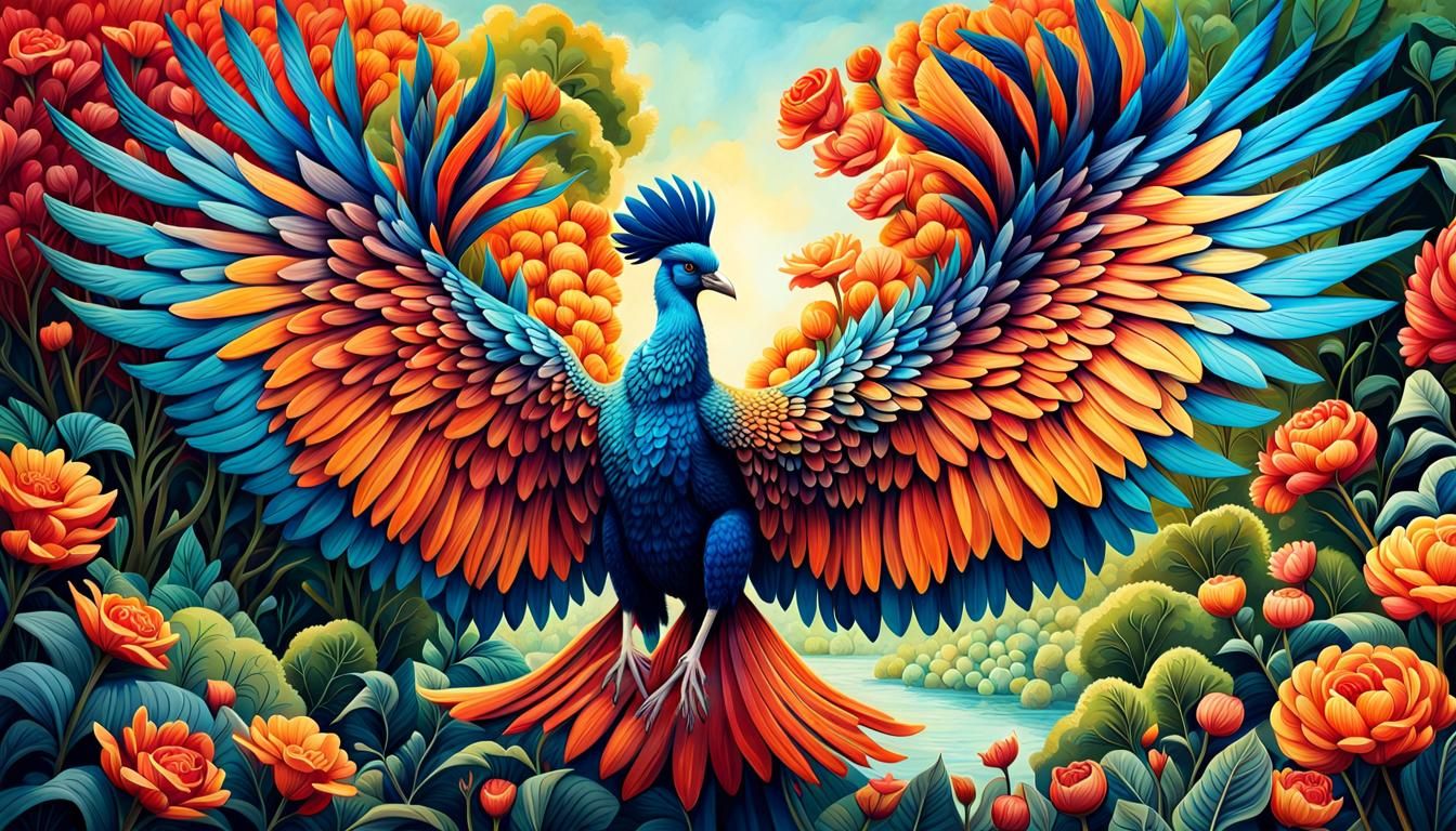 Dancing Bird  by @Dorkish