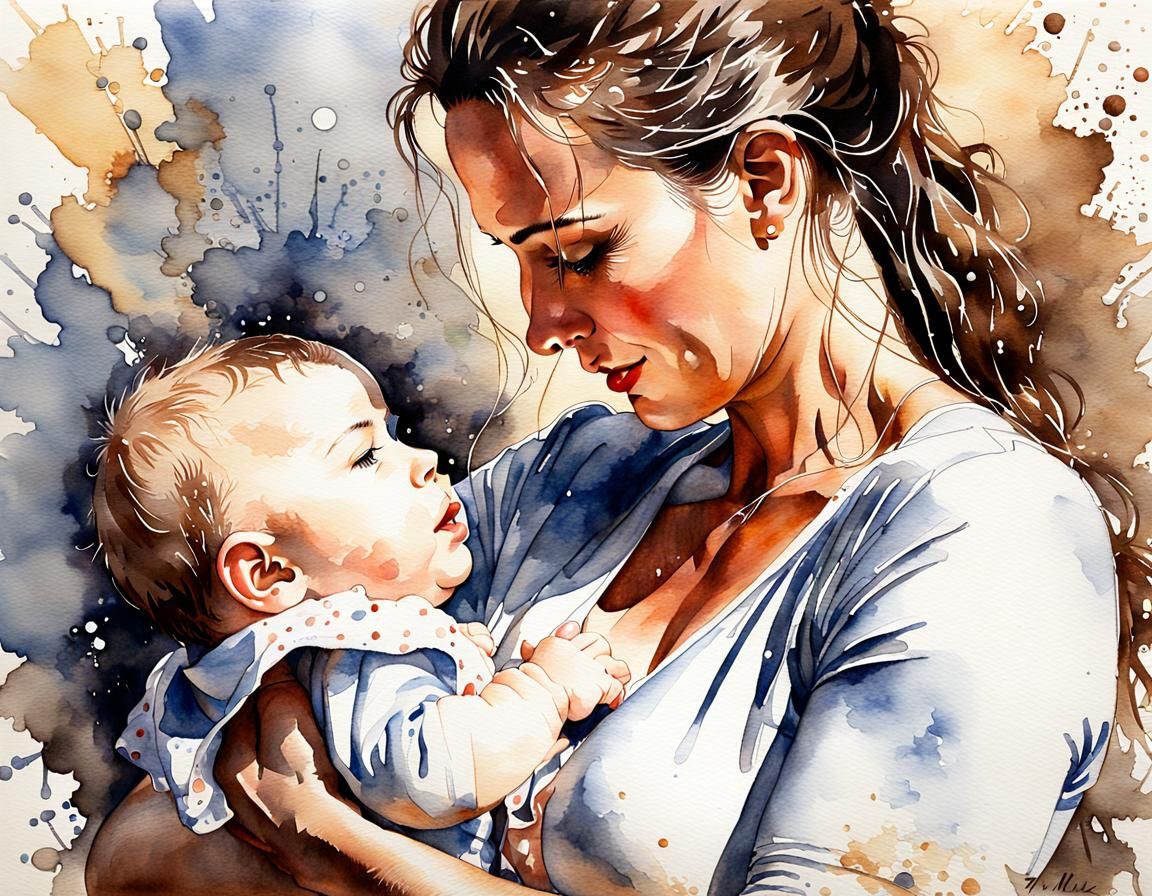 Mother and child  by @DavidP