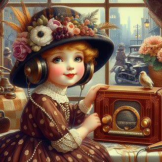 1920's Old Money Little Girl