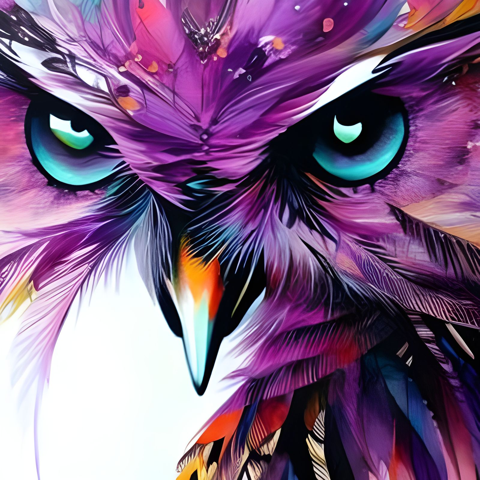 Purple Owl 2