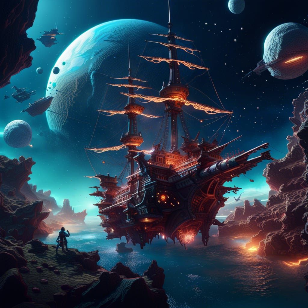 Space Pirates  by @Patsy 