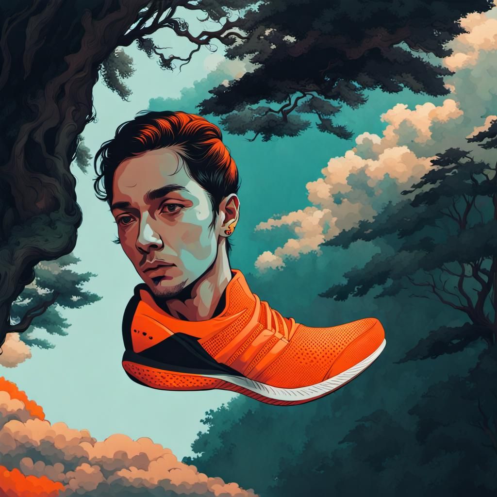 He Has A Head For Shoes