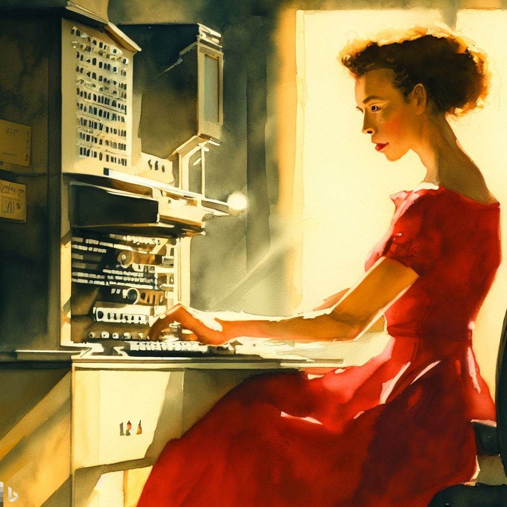 The programmer, 1950s