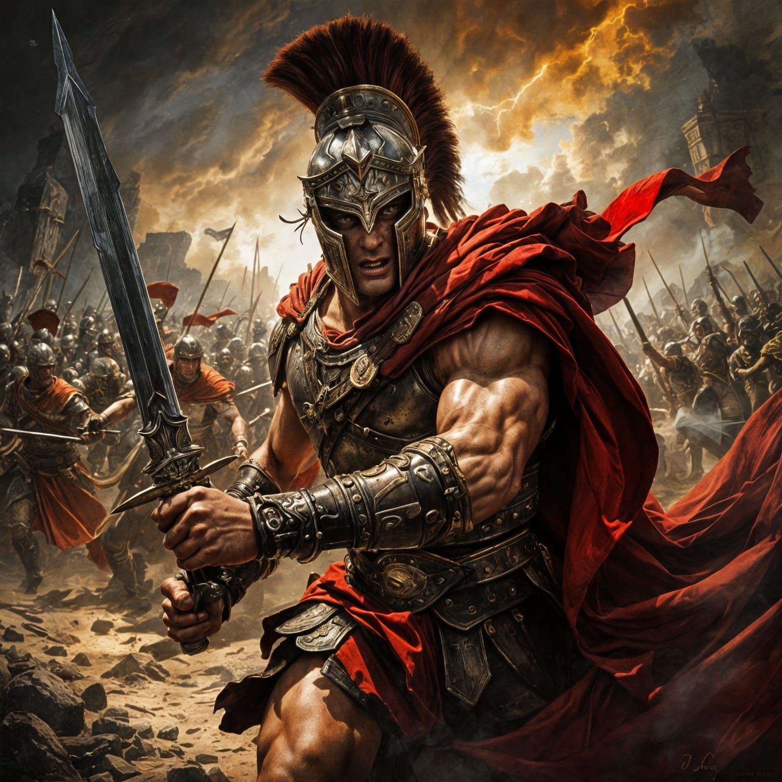 Achilles  by @Eldesh