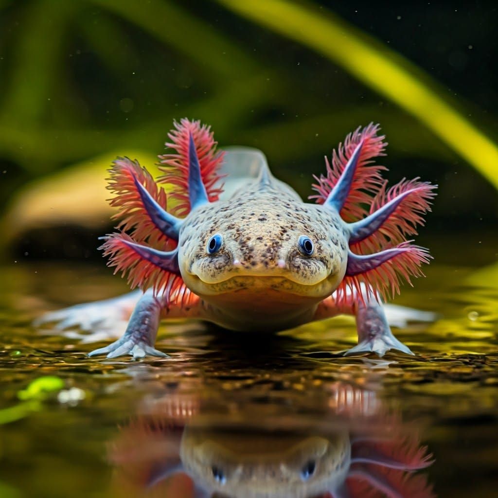 Axolotl  by @BlueDreamSkipper