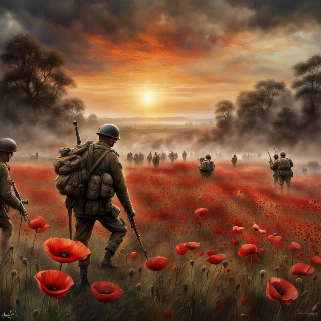 At the going down of the sun and in the morning we will remember them ...