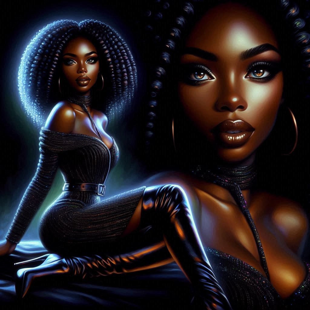 Captivating Ebony Female