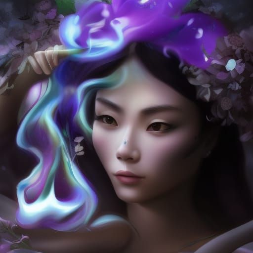 Beautiful Asian woman