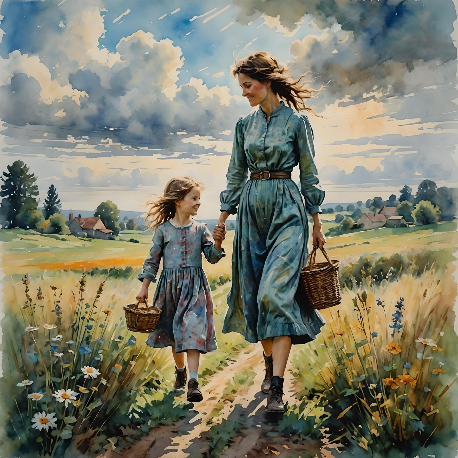 helping hand  by @Krawuzzn