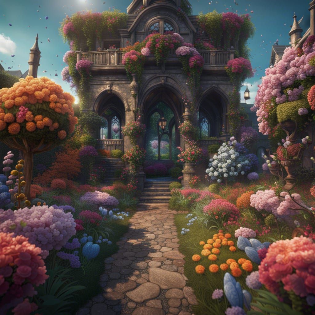 flower garden