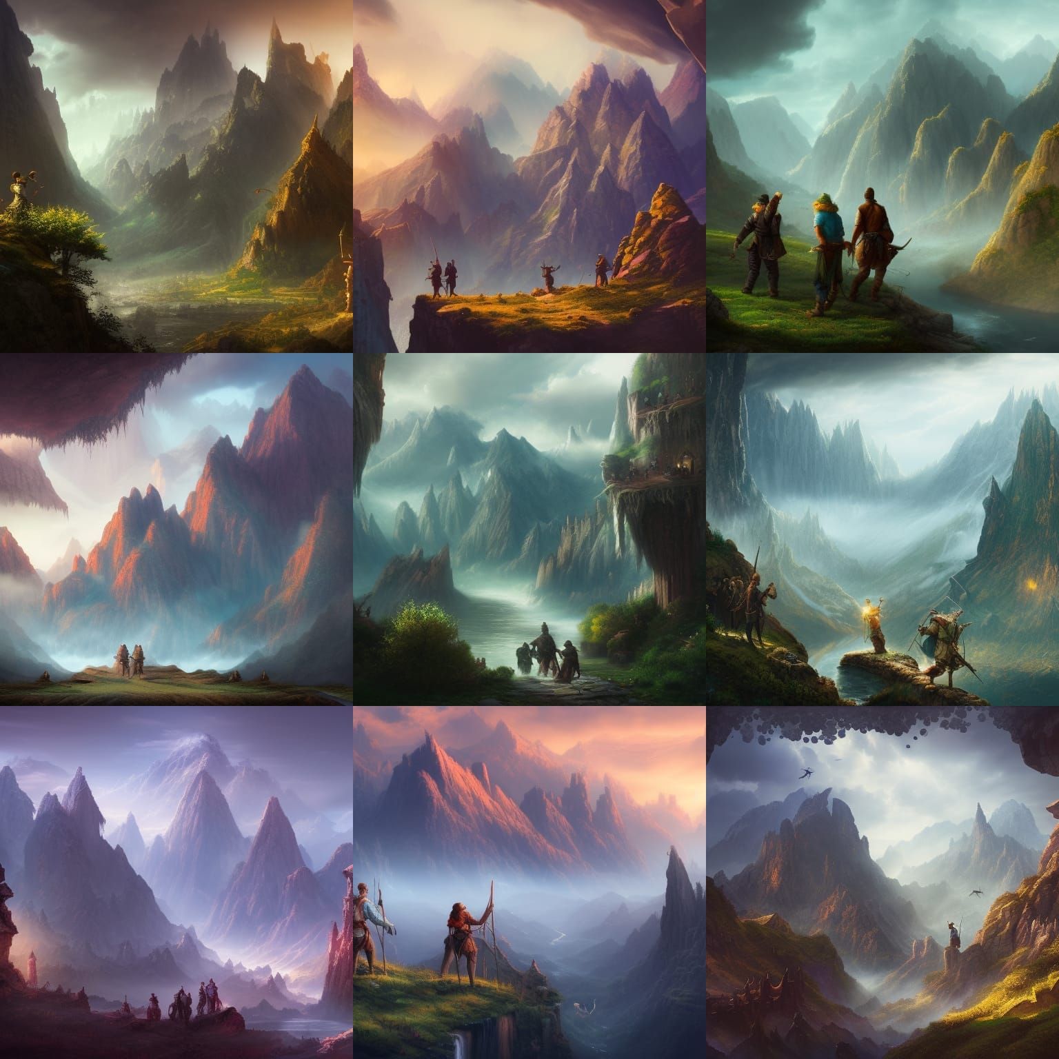 An unfortunate beginning to an adventure (valley into mounta...