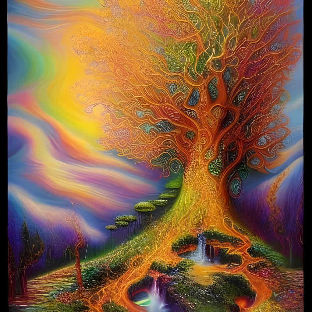 A beautiful tree. - AI Generated Artwork - NightCafe Creator