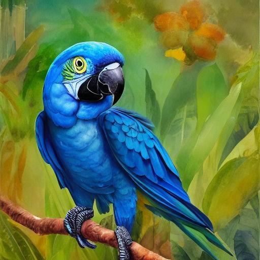 The Blue parrot #3