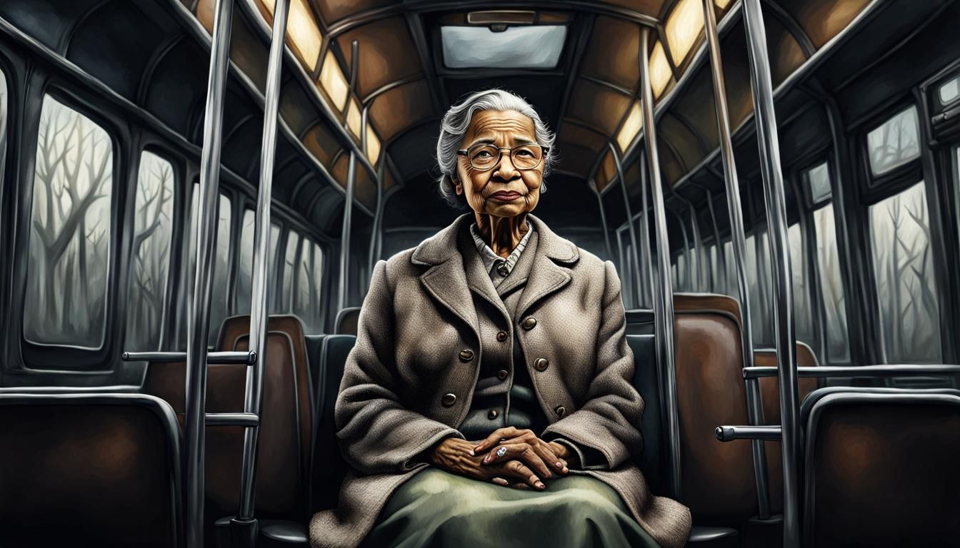 Rosa Parks  by @MacMikkola
