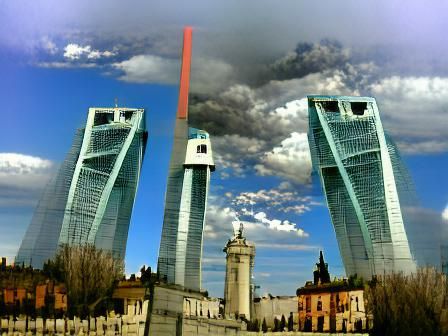 The Two Towers of Madrid