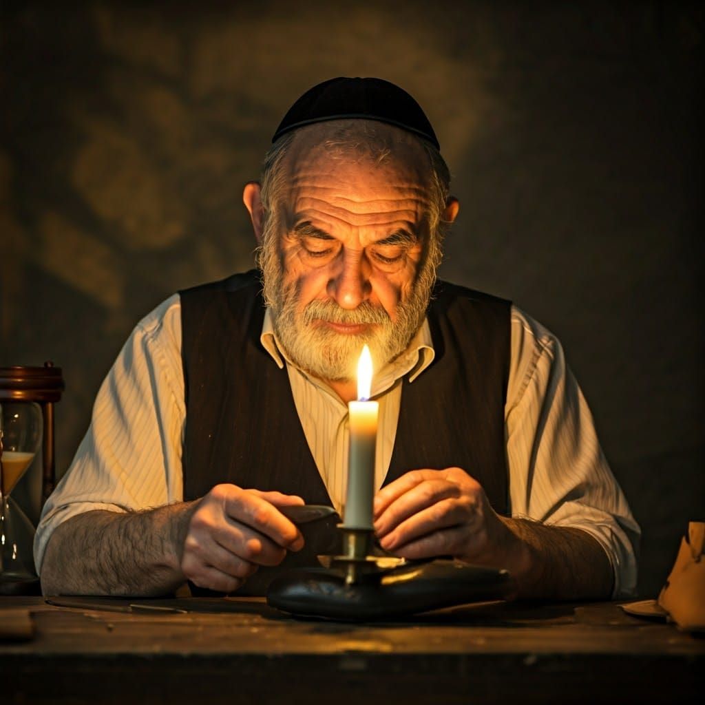 Golden Light Illuminates a Life of Dedication in a Jewish Co...