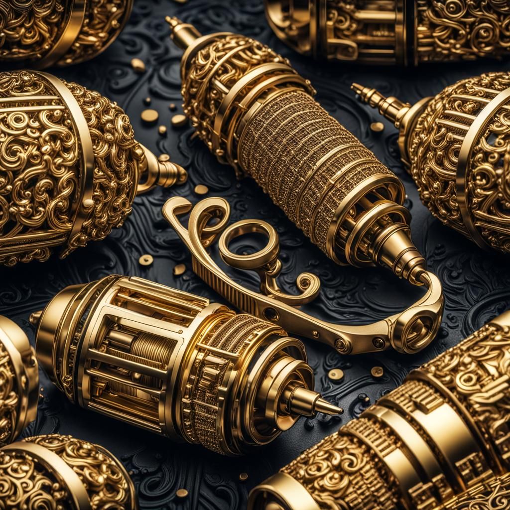 Micrófonos de  oro