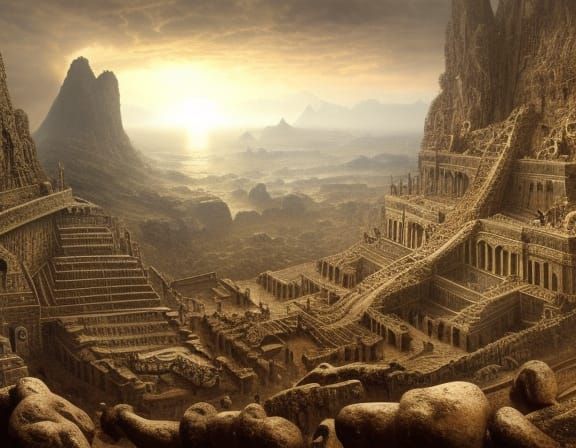 Ancient Excavation  by @He Who Shall Not Be Named