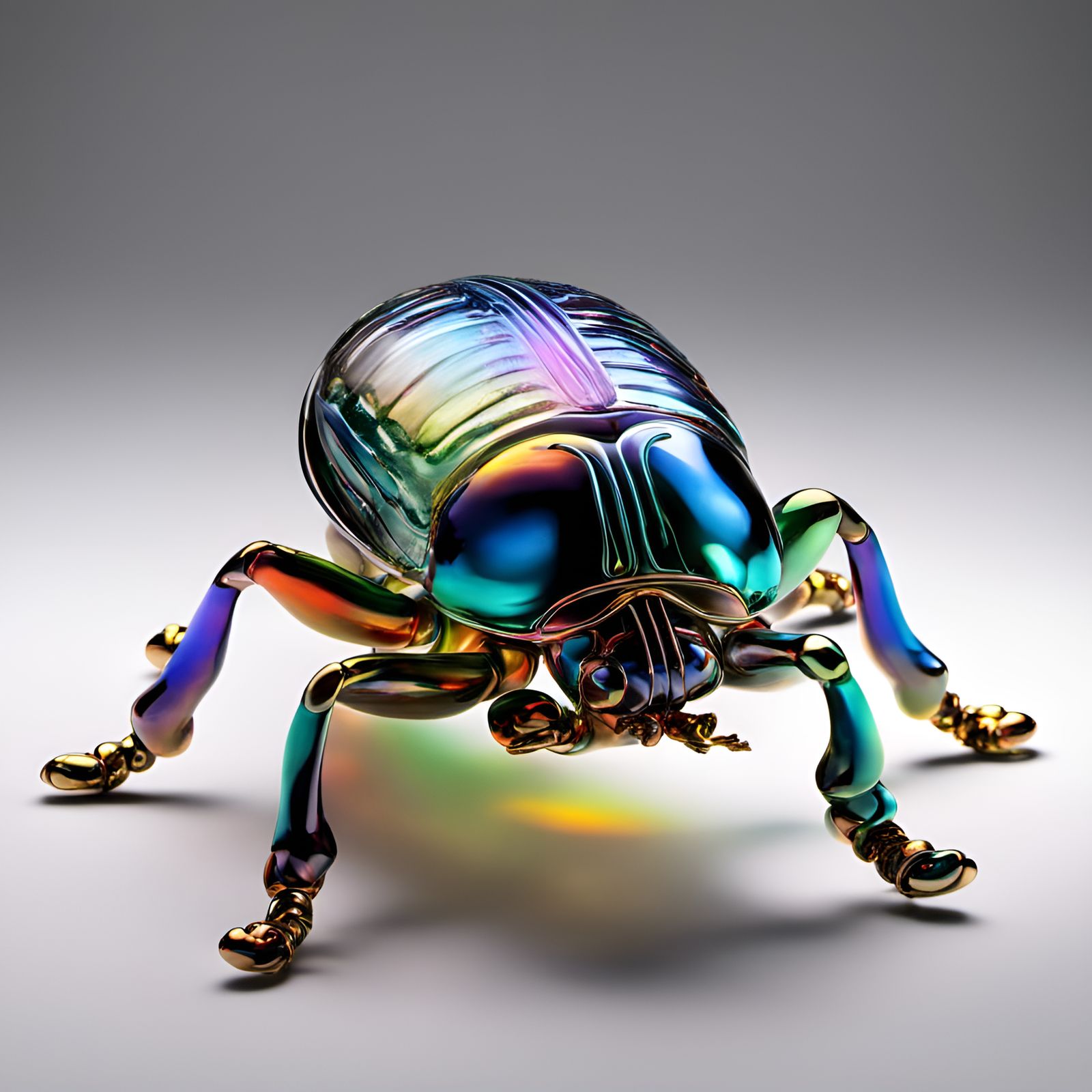 A Blown Glass Scarab Beetle (Continued)
