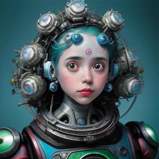 Cyborg girl