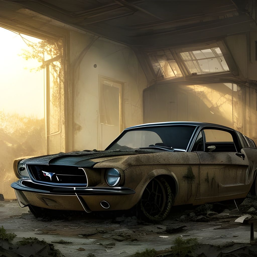 Ghost Town Mustang  by @Hyrum