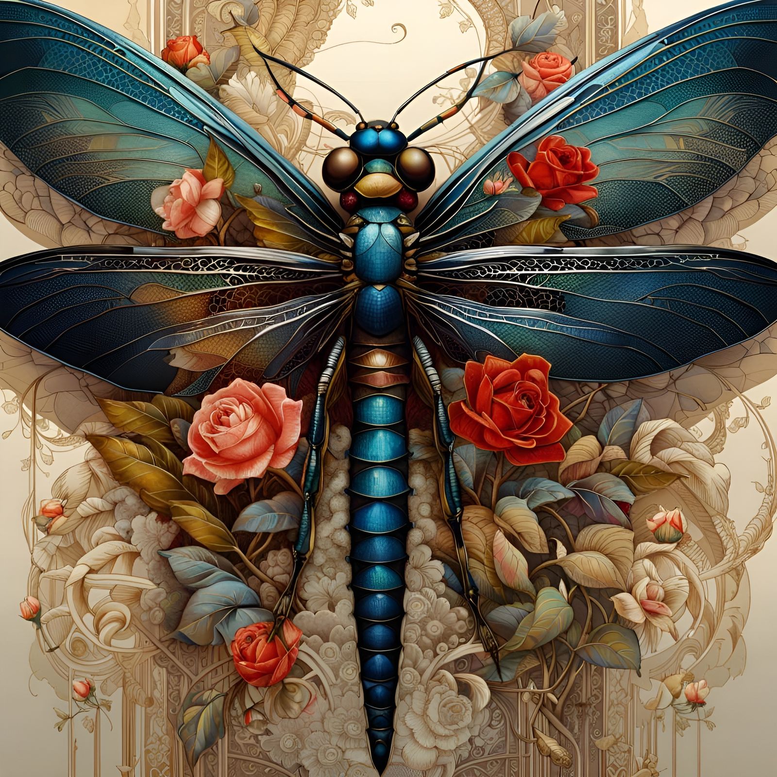 Delicate Dragonfly  by @MangoWifi831