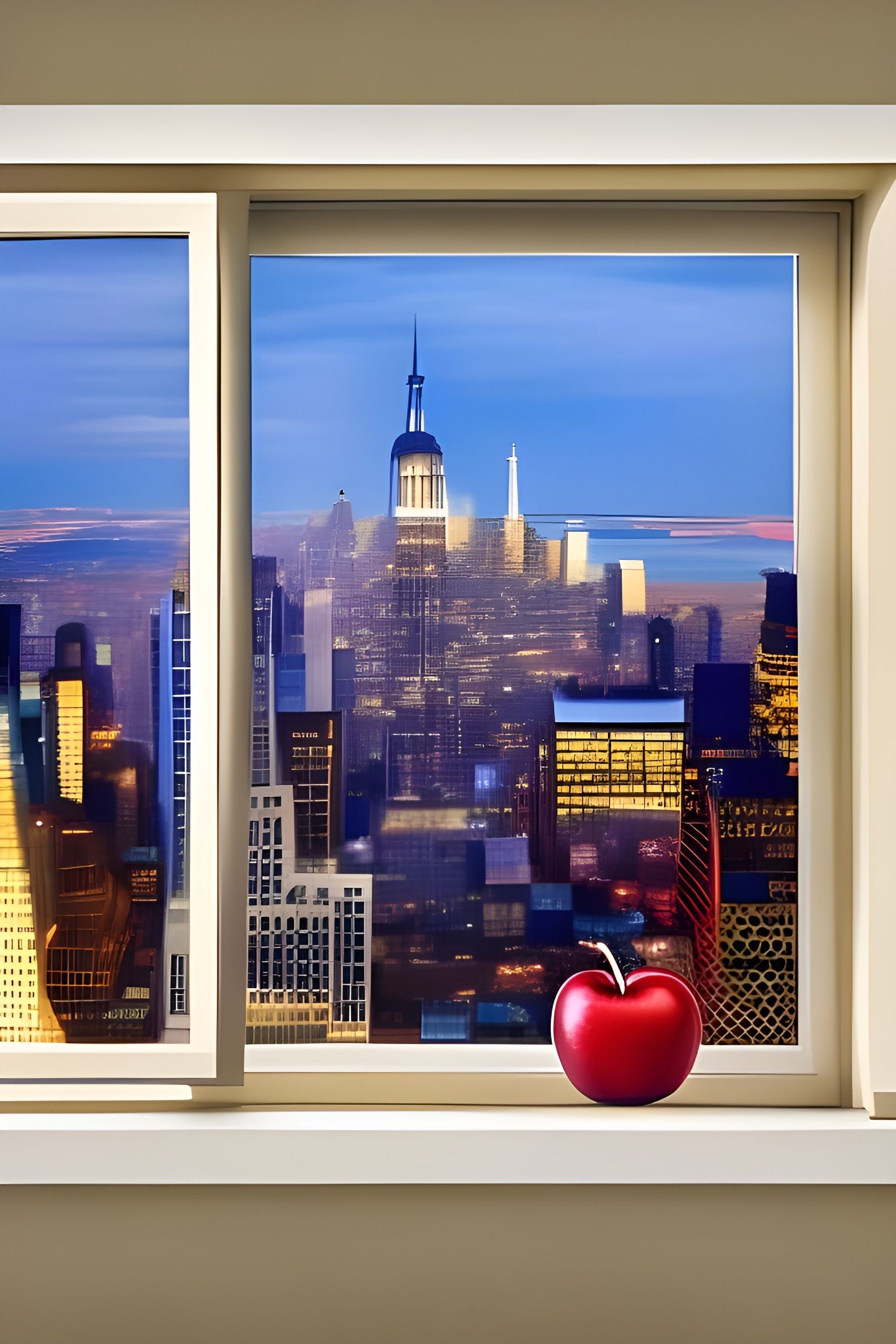 New york the big apple ai generated artwork nightcafe creator