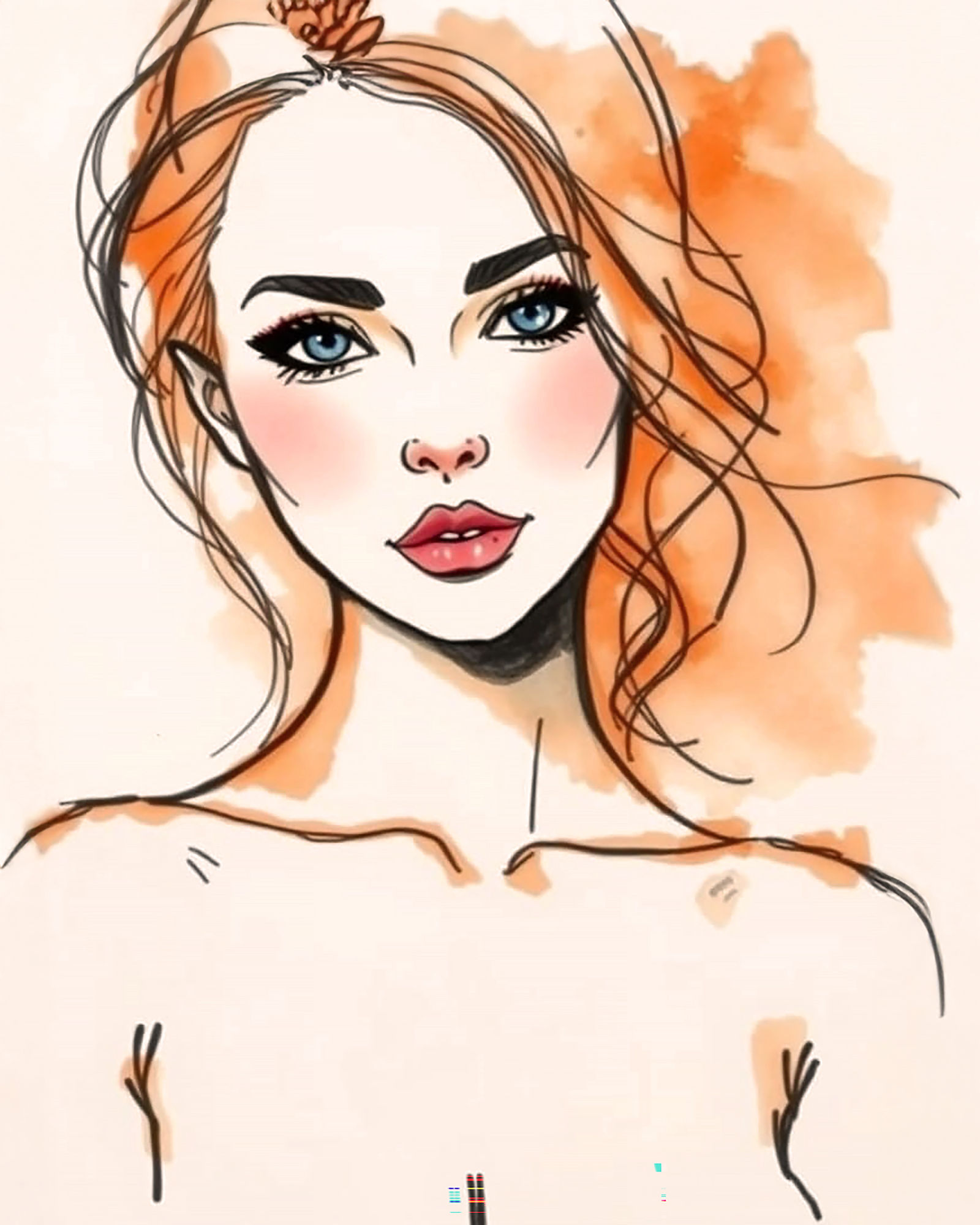 Head and shoulders portrait