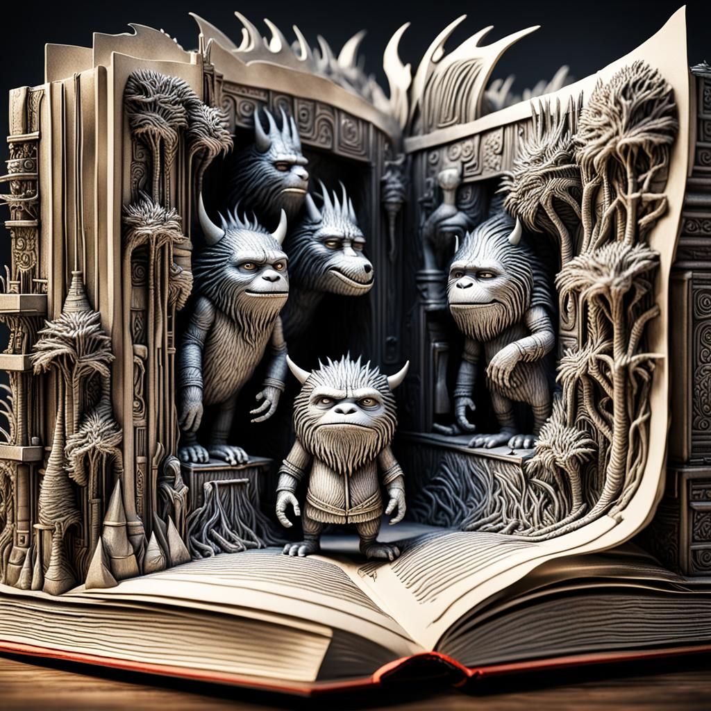  "Where the Wild Things Are"   by @toye