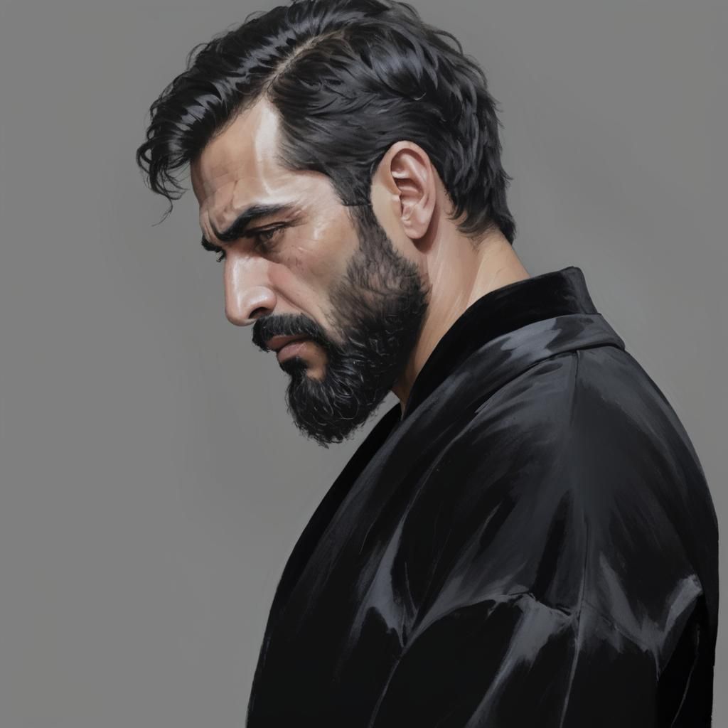 1  ❤️‍🔥  A handsome man with an excellent beard