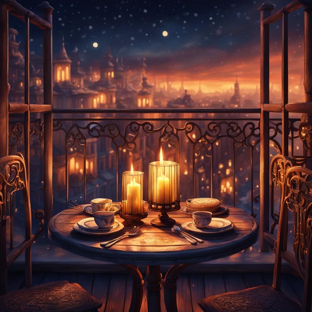 Table for Two  by @medragon