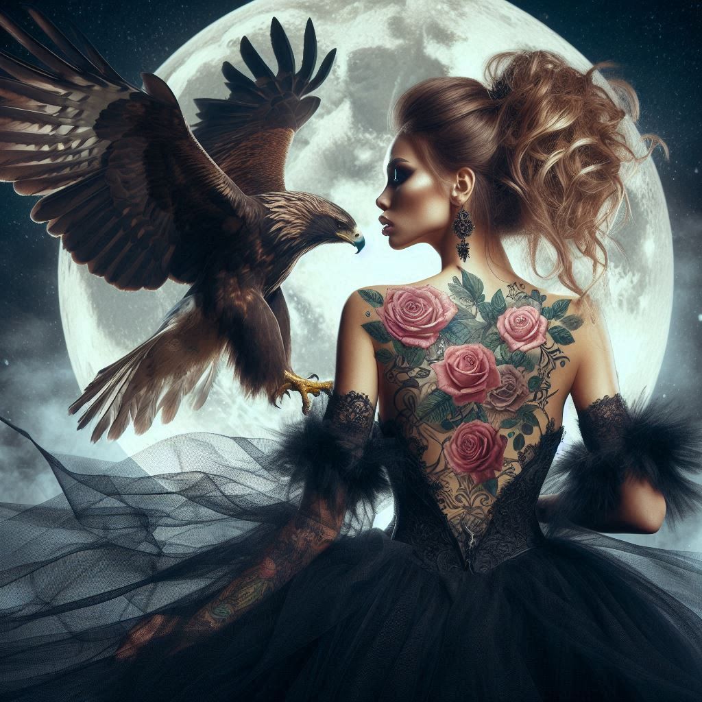 THE WARRIOR WOMAN WITH TATTOOS