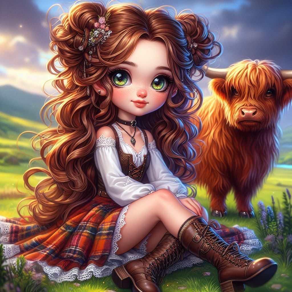 Scottish Highland Lass